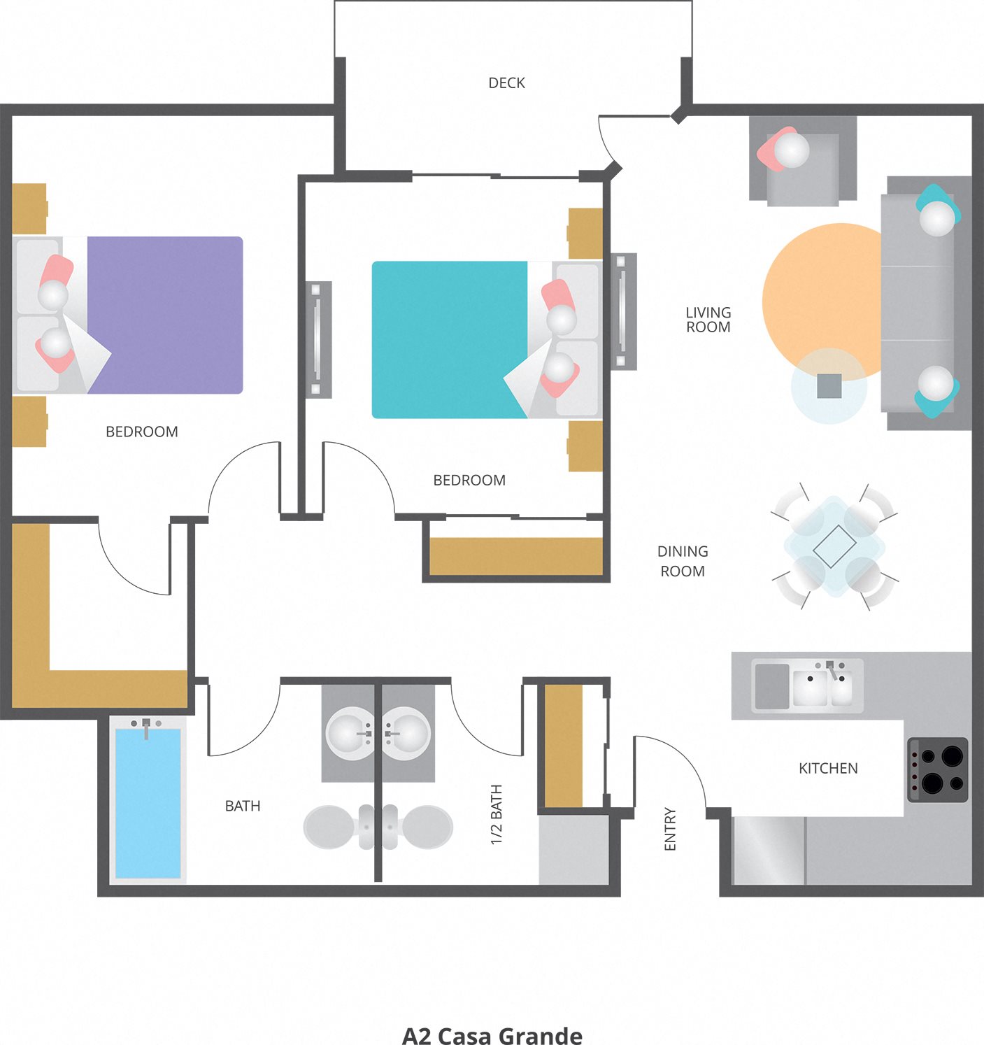 12 Bed Floor Plans Casa Grande Senior Apartment Homes